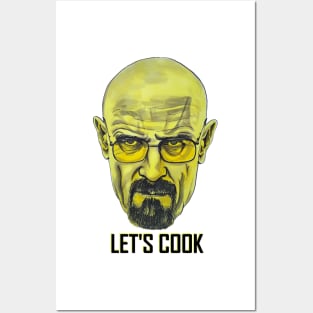 Walter White (Breaking Bad) - Let's Cook. Posters and Art